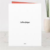 Carte Rouge Africain Américain (Dos)