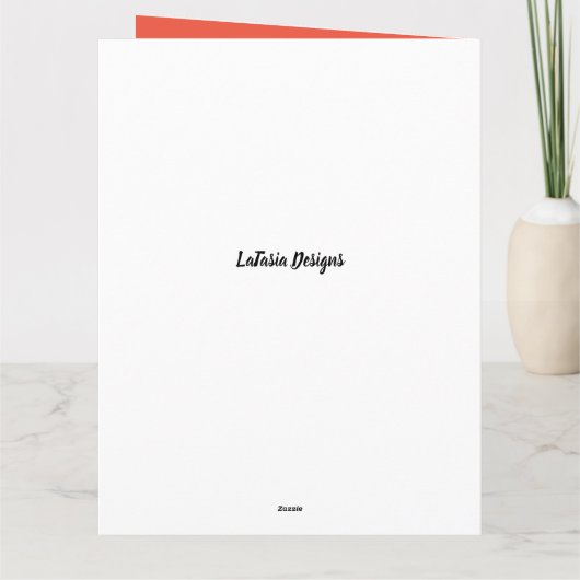 Carte Rouge Africain Américain (Dos)