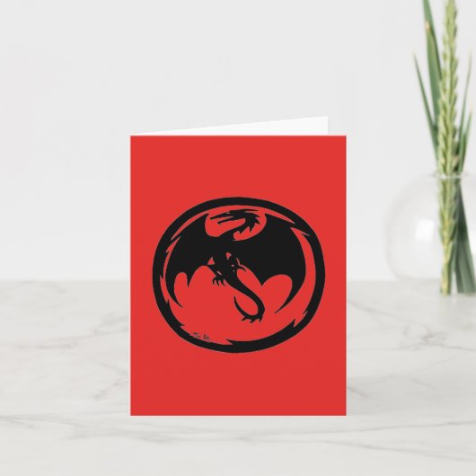 Carte rouge Black Dragon (Devant)