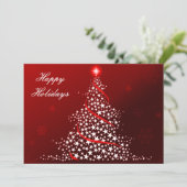 carte rouge Business Holiday Flat (Debout devant)