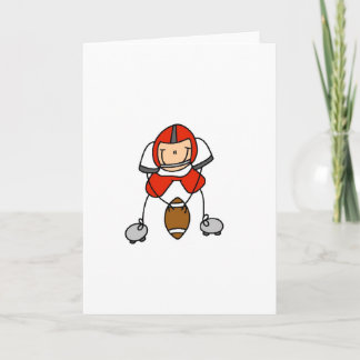 Carte rouge de joueur de football