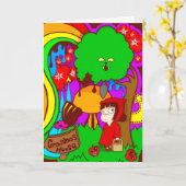 Carte Rouge de Lil (Fleur jaune)