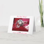 Carte rouge de Saint-Valentin (Dos)