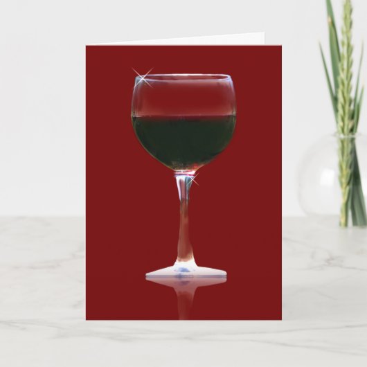 Carte rouge de Wine Lover (Devant)