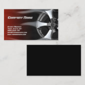 Carte rouge du service de réparation automatique d (Devant / Derrière)