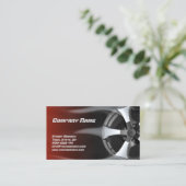 Carte rouge du service de réparation automatique d (Debout devant)