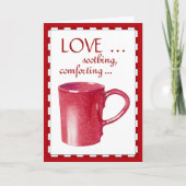 Carte rouge Hot Mug Log (Devant)