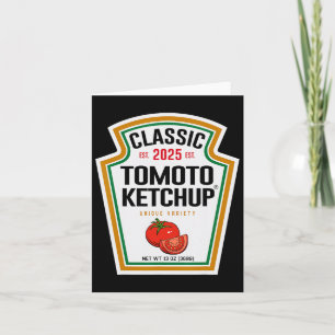 Carte Rouge Ketchup do-it-yourself Halloween Costume Gro