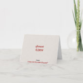 Carte rouge Lotus (Dos)