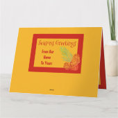 Carte Rouge moderne (Dos)