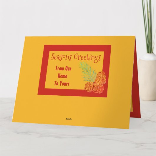 Carte Rouge moderne (Dos)