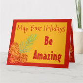 Carte Rouge moderne (Devant)