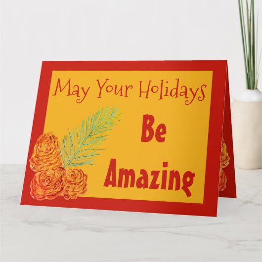 Carte Rouge moderne (Devant)