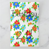 Carte Rouge orange et bleu (Intérieur)