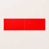 Carte rouge pliée (Outside Unfolded)