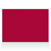 Carte rouge rayonnante simplement renversante de (Intérieur Horizontal (haut))