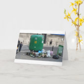 Carte Rough Night Sympathy (Fleur jaune)