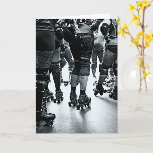 Carte rouleau (Fleur jaune)