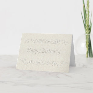 Carte Rouleau de relief de joyeux anniversaire
