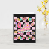 Carte Roulement en 10 doubles chiffres 10e Roller annive (Fleur jaune)