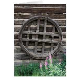 Carte roulette rustique