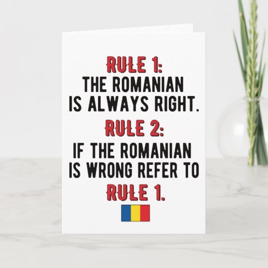 Carte Roumaine Roches Roumanie Drapeau Patrimoine roumai (Devant)