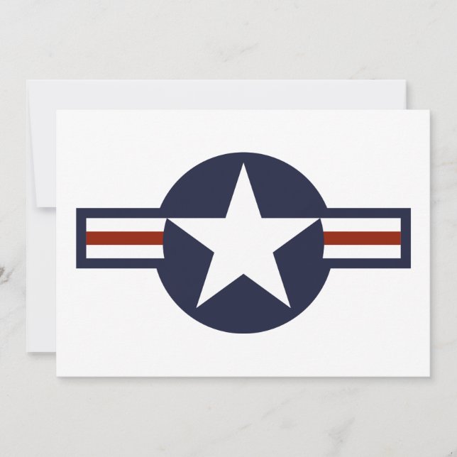 Carte Roundel of the Air Force (Devant)