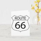 Carte Route 66 (Fleur jaune)