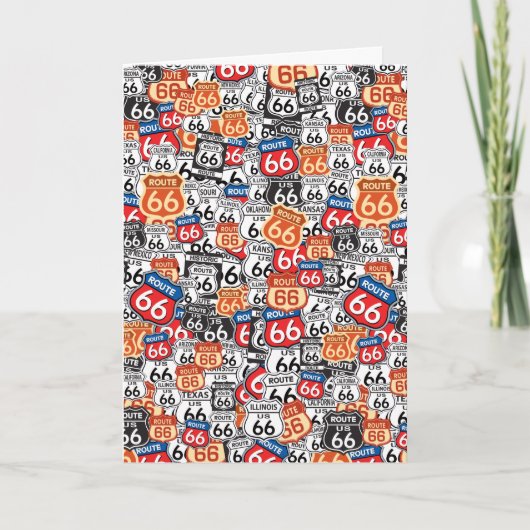 Carte Route 66 (Devant)