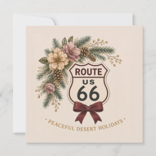Carte Route 66 Vacances paisibles du désert Note personn