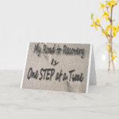 Carte Route à la récupération (Fleur jaune)