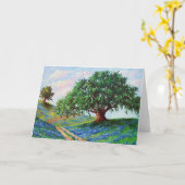 Carte "Route de Bluebonnet" (carte vierge) (Fleur jaune)