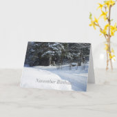 Carte Route de la neige (Fleur jaune)