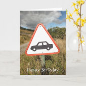 CARTE ROUTE DE MONTAGNE (Fleur jaune)