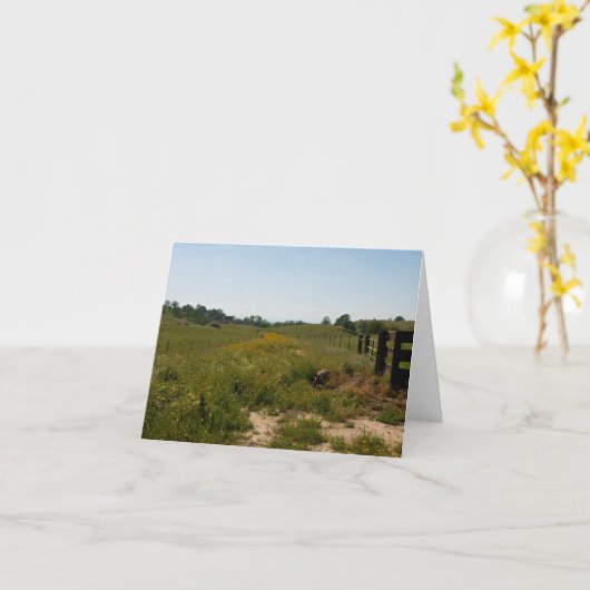 Carte Route jaune de brique (Fleur jaune)