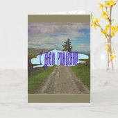 Carte Route pour la campagne (Fleur jaune)