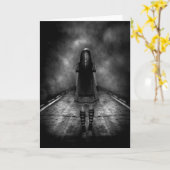 Carte Route sombre (Fleur jaune)