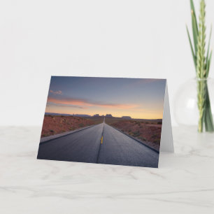 Carte Route vers Monument Valley Tribal Park