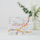 Carte routière Atlanta Peachtree (Debout devant)
