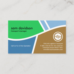 Carte routière de topographie simple Transport lo