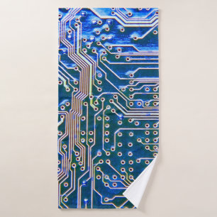 Carte routière, ordinateur, bleu, condensateur, pu