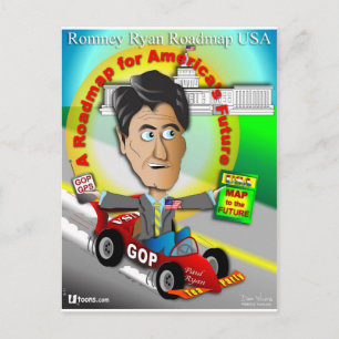 Carte routière Romney Ryan