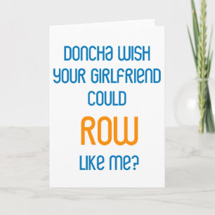 Carte RowChick Doncha
