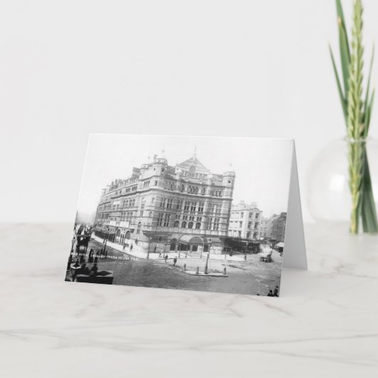 Carte Royal English Opera House, 1891 (Devant)
