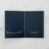 Carte "Royal NMKY Emblem – Monogram M Crest Design" (Intérieur)