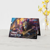 Carte 💚 💜 💛 Royal Regalia : Mardi Gras Extravaganza (Fleur jaune)