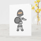 Carte royale de chevalier (Fleur jaune)