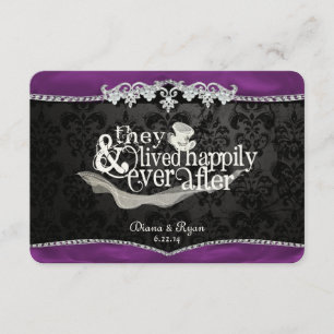 Carte royale de conte de fées merci