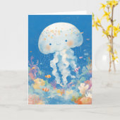 Carte Royaume de corail de méduse luminescent (Fleur jaune)