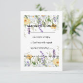 CARTE RSP ROMANCE JARDIN RUSTIQUE (Debout devant)